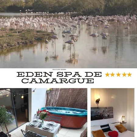 Villa L'Eden De Camargue- Spa Et Nature Candillargues Exterior photo